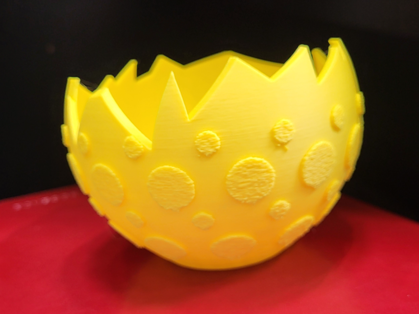 broken easter egg fuzzy 