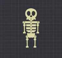 Squelette articulé Flexy Skelly — photo 6