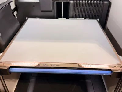 Bambu H2S First Layer Test w/ Tab + Bed Cleaner