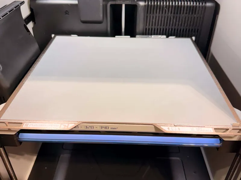 Bambu H2S First Layer Test w/ Tab + Bed Cleaner
