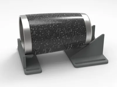 Galvo Laser Tumbler Fixture