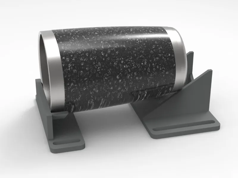 Galvo Laser Tumbler Fixture