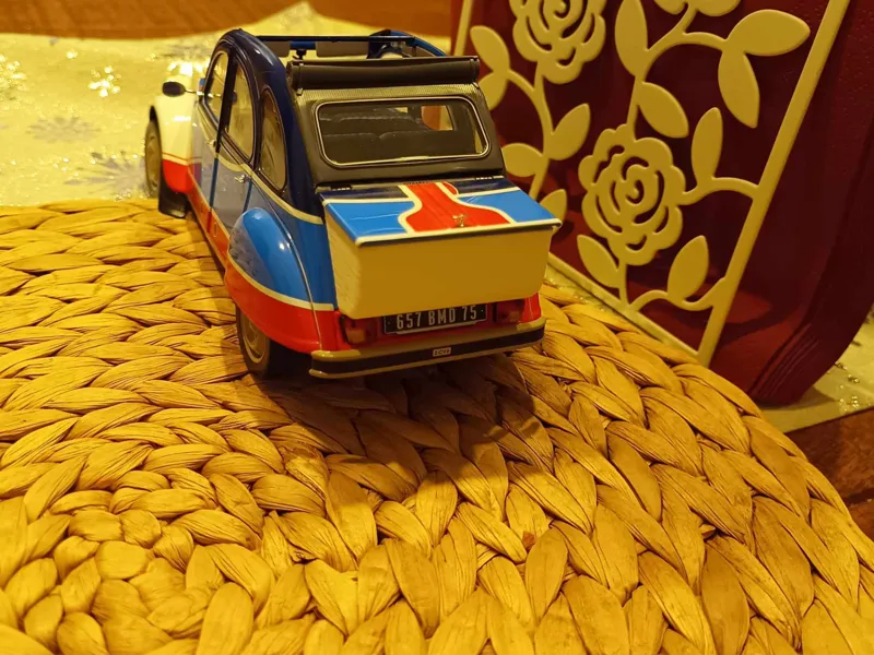 Additional boot for Citroen 2CV 1/18