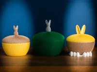 Ribbed Easter Basket D120