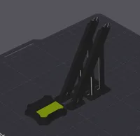 Louver Replica - modelled + normal supports