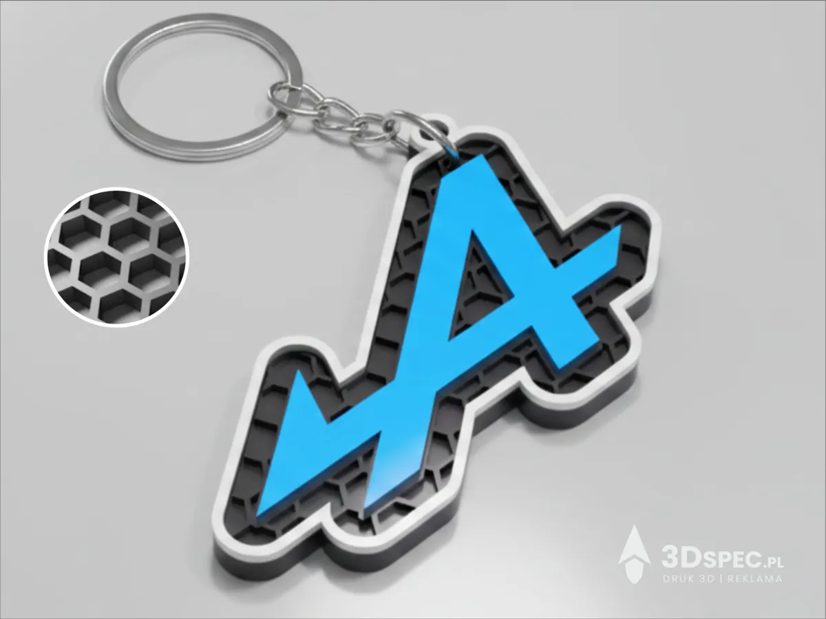 Alpine Keychain Rivals Alpine logo keychain - Free 3D Print Model - MakerWorld