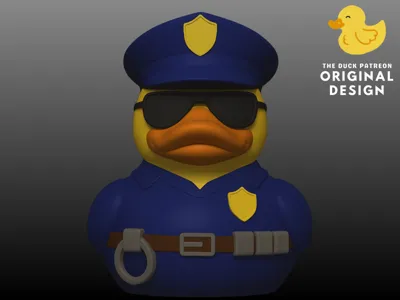 POLICE RUBBER DUCK