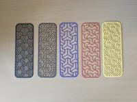 Marque-pages hexagonaux géométriques — photo 2