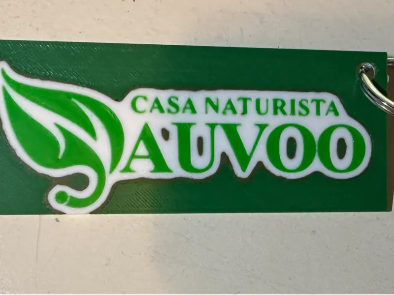 Casa Naturista Nauvoo Keychain