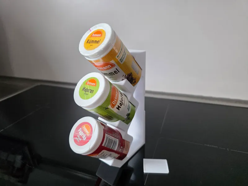 Gewürzhalter mit Montageleiste
