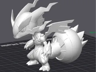 Pokemon Zekrom Chibi