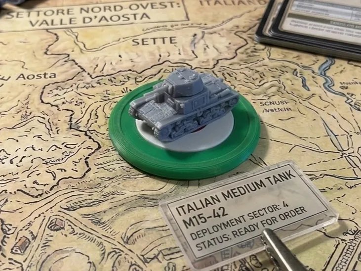 R.U.S.E. Tabletop Token: Italien-M15-42 Panzer