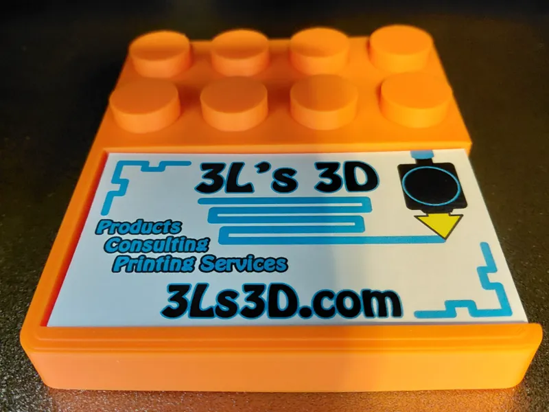 Brick Business Card holder
