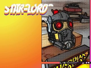 STAR-LORD Awesome Helmet - Detailed + led eyes