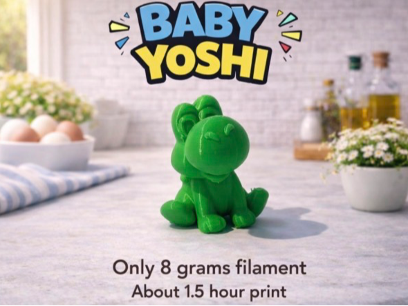Ultra Light Baby Yoshi – 8g Fast Print