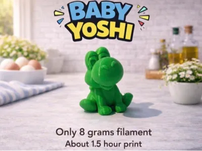Ultra Light Baby Yoshi – 8g Fast Print