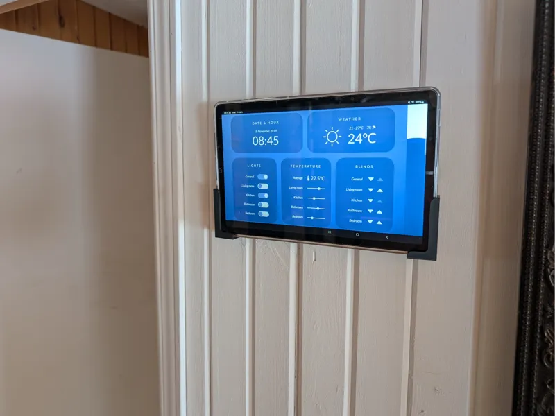 Wall-Mounted Tablet Holder