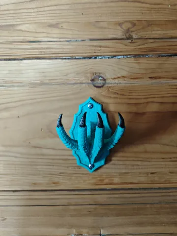 Adorno temático: Dragon Claw Wall Hook Fantasy Wall Decor — vista de referencia 4