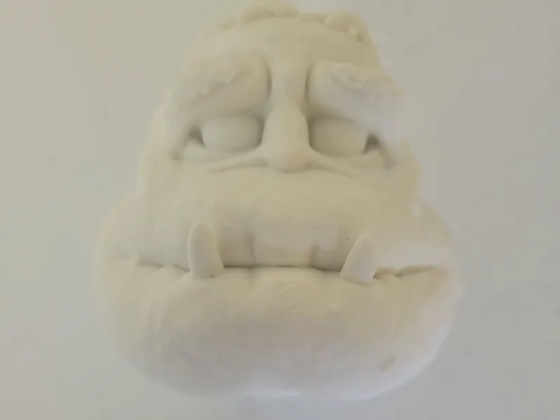 Slamfist - Head Model from Small Soldiers (WIP)
