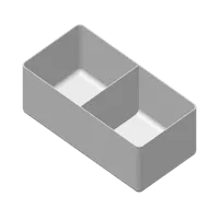 Boîte compartimentée 20x10 cm — photo 2