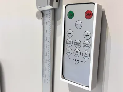 Wallmount for an 85x40mm Remote