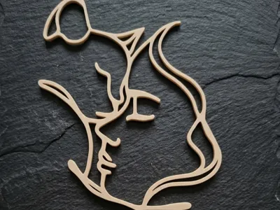 Wall decoration for cat lovers