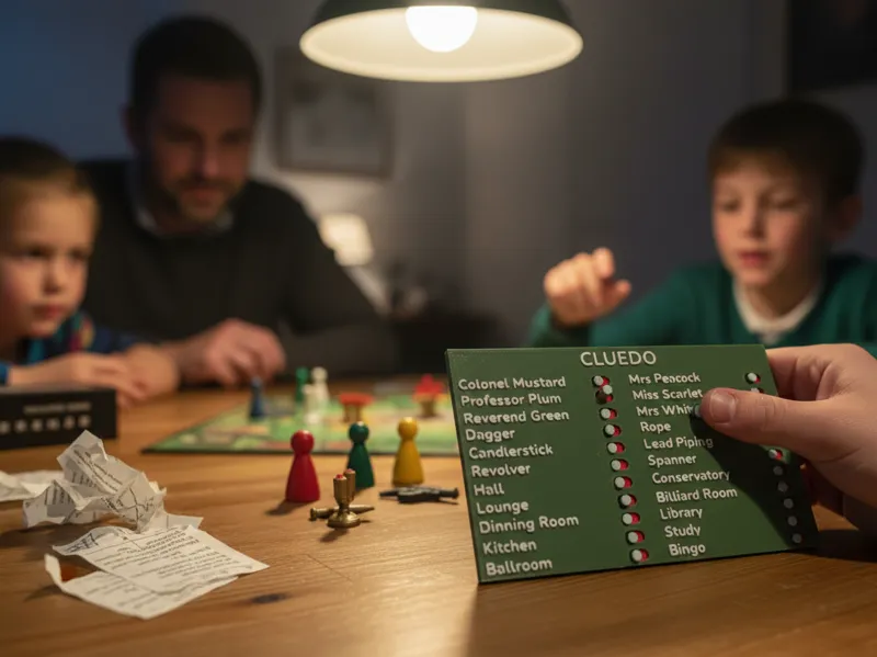 Reusable Cluedo / Clue Detective Notepad 