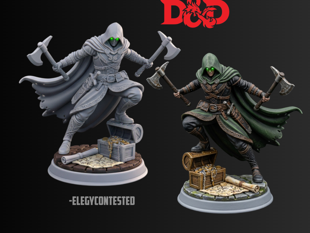 DnD Ready - Elf Ranger(40mm)