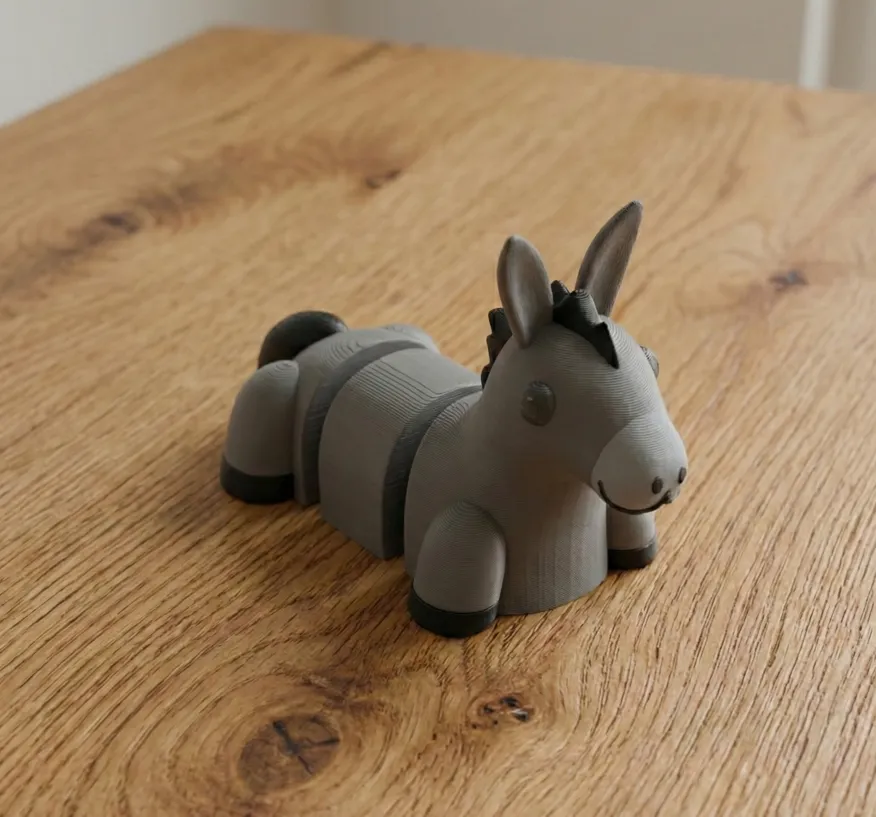 Âne Articulé – Animal de Ferme Flexible - Modèle d'Impression 3D ...