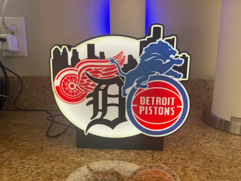 Detroit Sports Lightbox