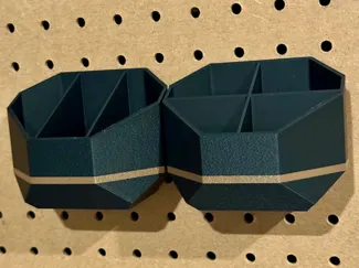 Espresso pegboard collection| Bins Hooks & storage