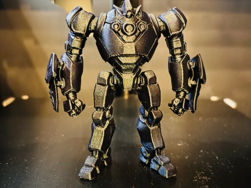 Robot Figure- Image-to-3D Generated Model