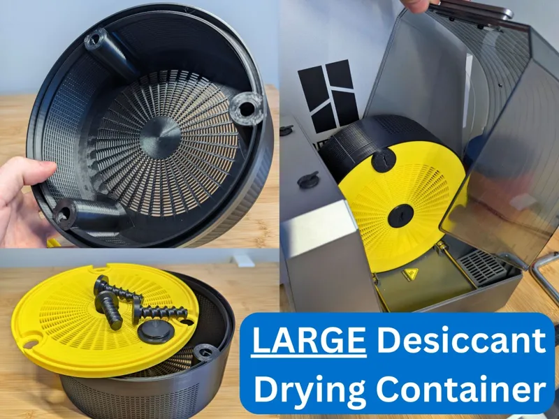 Desiccant Drying Container for Filament Dryers