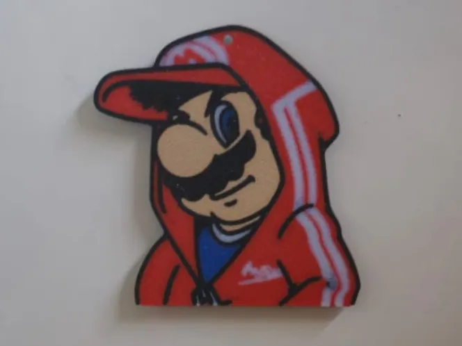 Fridge Magnet Mario Urban Style
