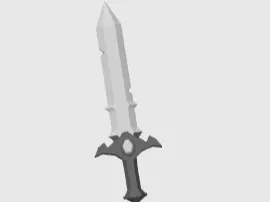 Roblox Bedwars Sword! (Customizable) 
