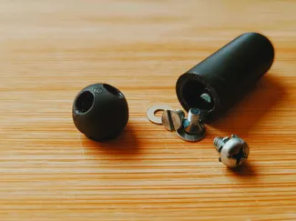 Screw-on Keychain Capsule