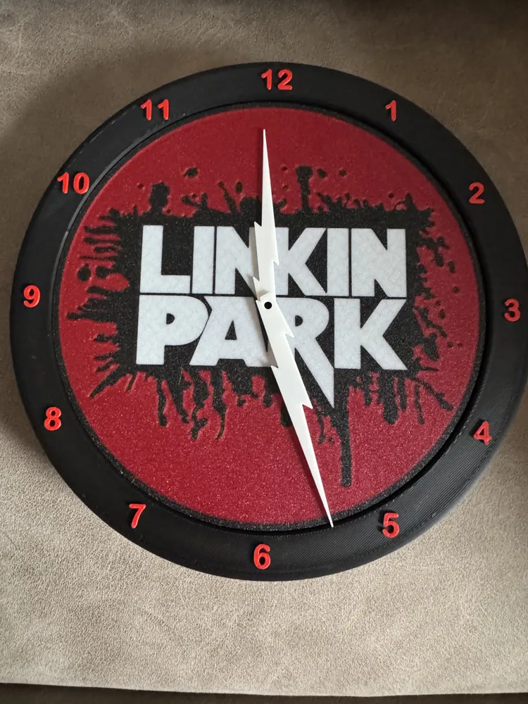 reloj de linkin park - Modelo de impresión 3D gratuito - MakerWorld