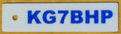 HAM Call Sign Tag