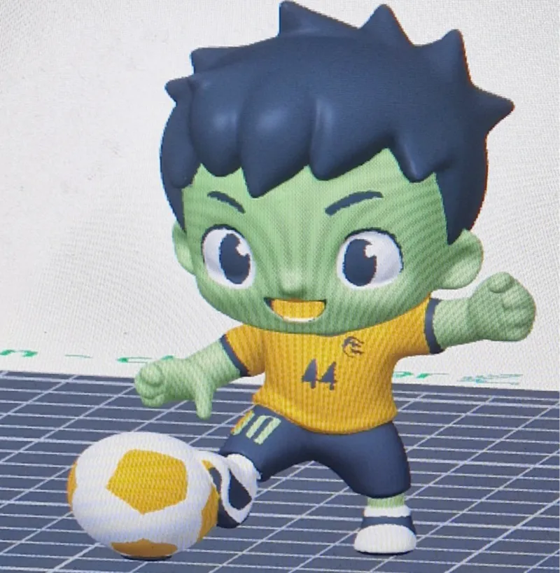 mini calciatore hulk