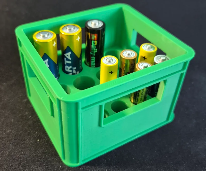 Battery Beer Case AA and AAA