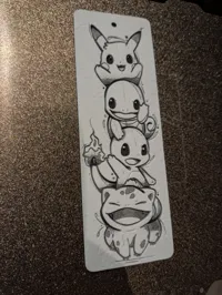 Marque-page Pokémon multicolore — photo 5