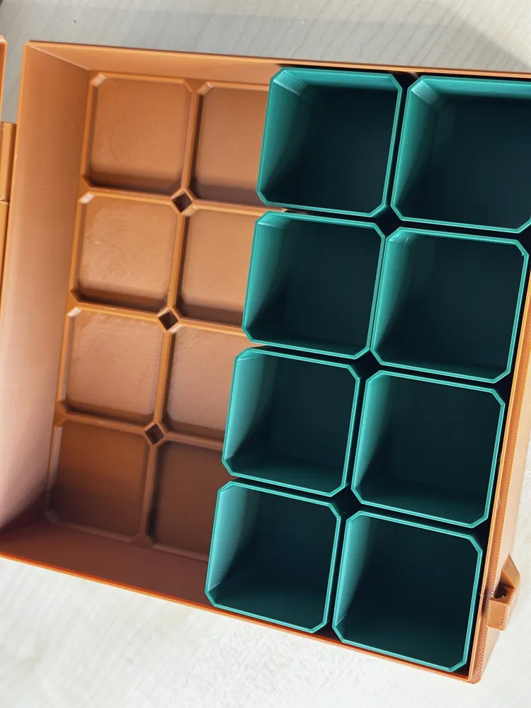 Grid Box 50x50 large - Free 3D Print Model - MakerWorld