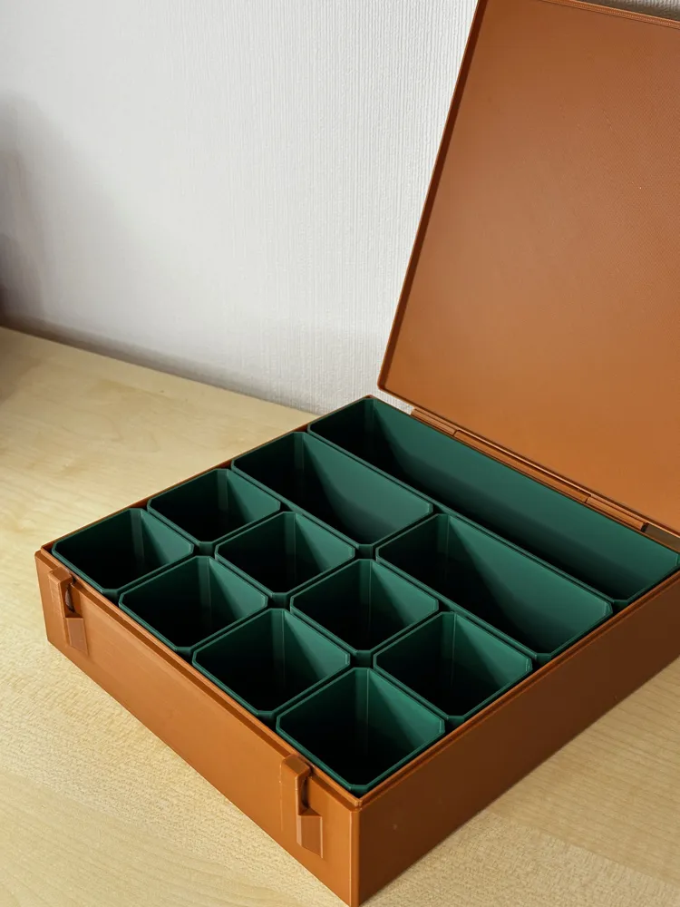Grid Box 50x50 large - Free 3D Print Model - MakerWorld