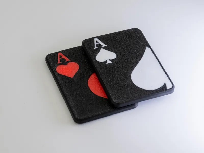 Ace poker card fidget toy