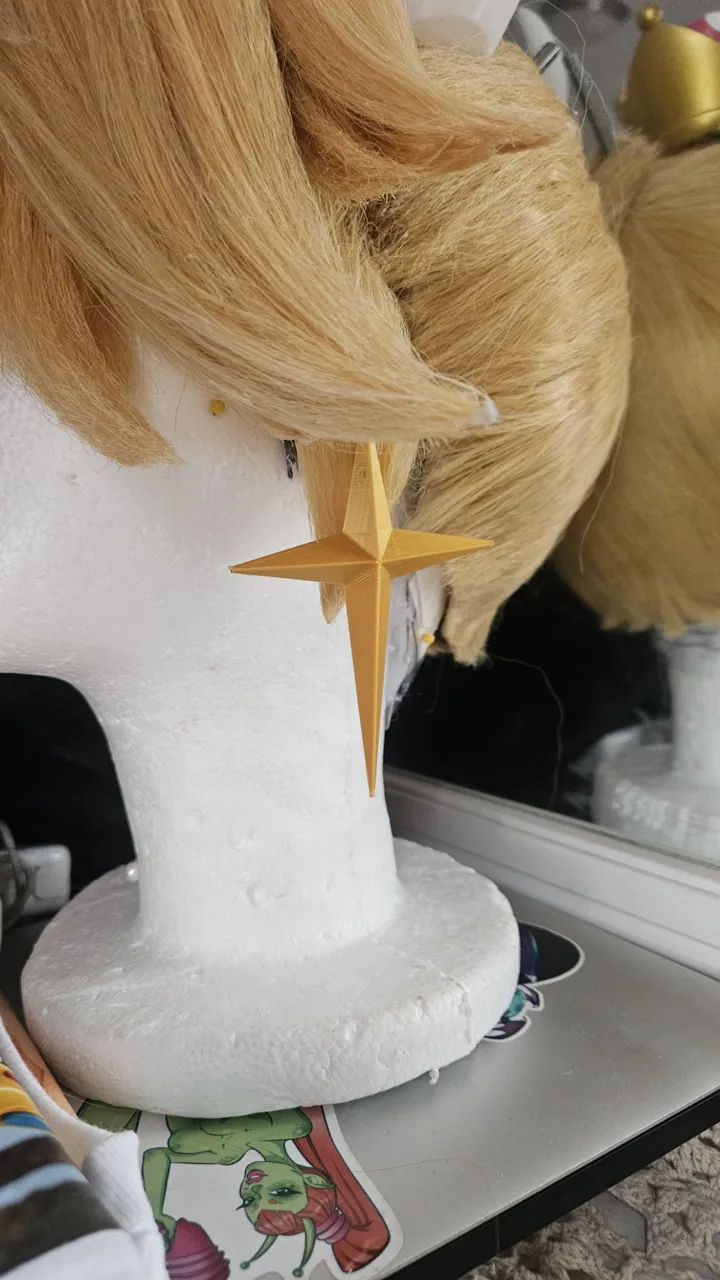 Princess Rosalina Earrings - Quick Print view 2