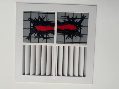 Stranger Things Portal Ducted Aircon Vent Cover