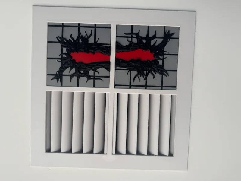 Stranger Things Portal Ducted Aircon Vent Cover