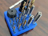 Bacs de rangement pour tarauds — photo 1