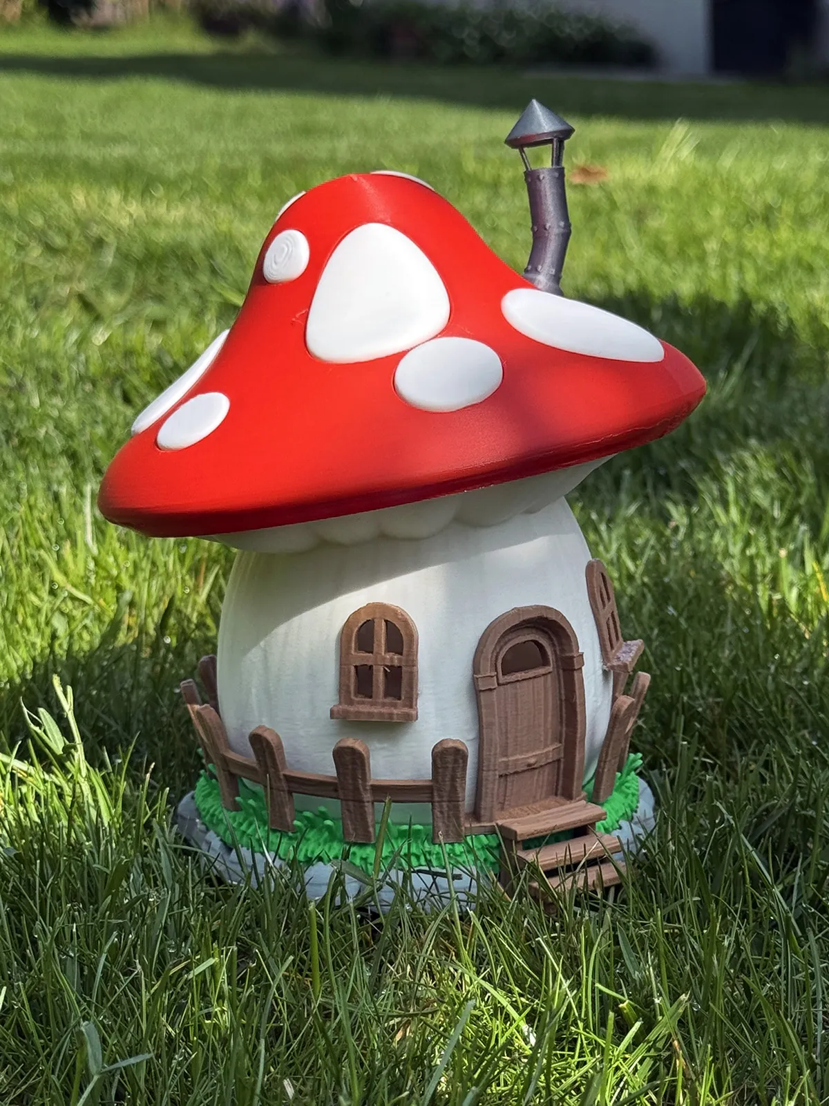 Mushroom Cottage – Garden Decoration view 3