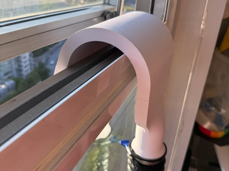 Top Hung Window Exhaust vent